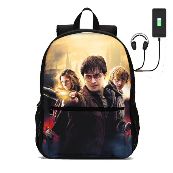 Harry Potter Sac à Dos Sac école Sac Scolaire 47cm