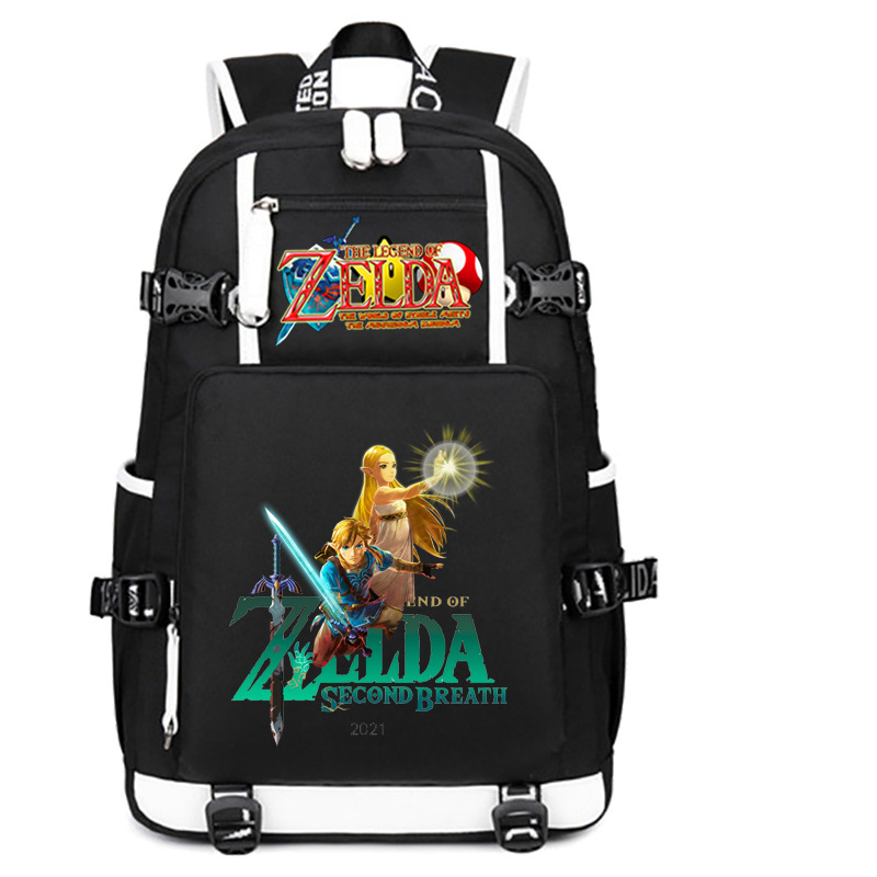 The Legend of Zelda Breath of the Wild Sac à Dos Grande Capacité Ados
