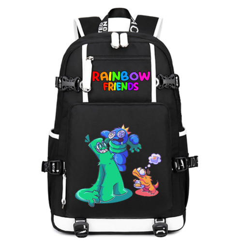 Rainbow Friends Sac école Sac à Dos Grande Capacité Ados