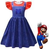 Super Mario Bros le film Robe Costume Filles Deguisement