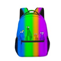 Rainbow Friends Sac à Dos Sac école Sac épaule étudiants Cadeau