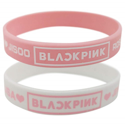 Blackpink LISA JENNIE JISOO ROSE Bracelets en Silicone