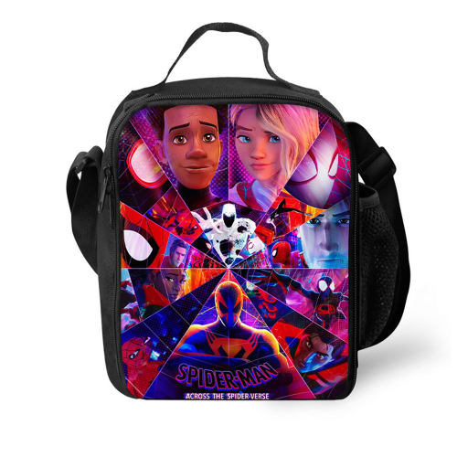 Spider-Man Across the Spider-Verse Sac Isotherme Portable Sac à Lunch Sac de Repas