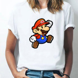 Super Mario T-shirt Coton Tee-shirt T-shirt Tee Shirt été