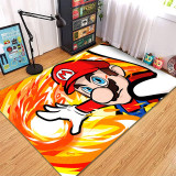 Super Mario Tapis de Sol Tapis d'Entree de Porte Grande Tapis de Salon