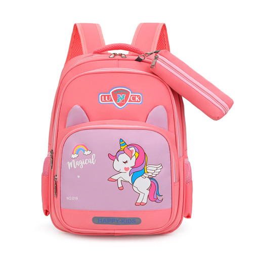 Licorne Sac à Dos Sac école avec Trousse Scolaire Cadeau Filles