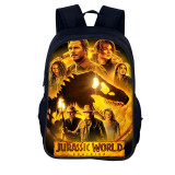 Jurassic World Dominion Sac à Dos Sac école Rentrée Scolaire