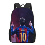 Messi Fans Sac à Dos Sac école Sac Rentrée Scolaire Cadeau