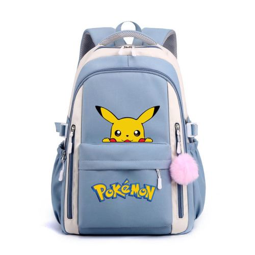 Pikachu Mignon Sac école Sac à Dos avec Pendentif Sac épaule Rentrée Scolaire