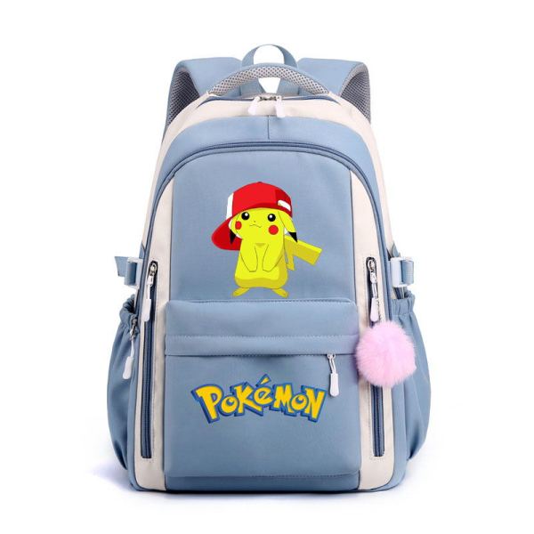 Pikachu Sac école Sac à Dos avec Pendentif Sac épaule Rentrée Scolaire