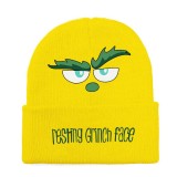 Grinch Bonnet pour Homme Femme Beanie Chapeau Hiver Cadeau Noel