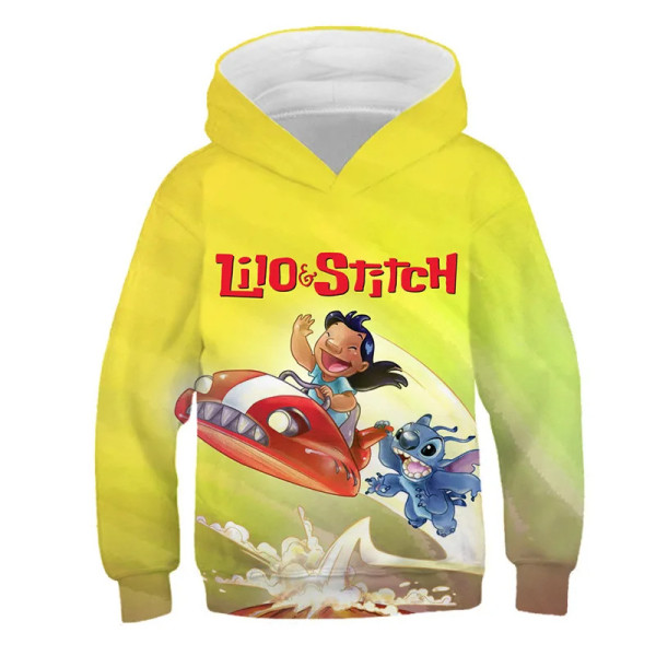 Lilo et Stitch Sweat à Capuche  Enfant Pull à Capuche Cadeau Anniversaire