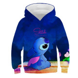 Lilo et Stitch Sweat à Capuche  Enfant Pull à Capuche Cadeau Anniversaire