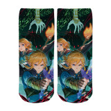 The Legend of Zelda Chaussettes Fantaisie Idée Cadeau Chaussettes Garcon Cadeau Anniversaire