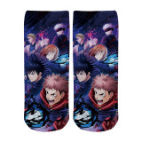 Jujutsu Kaisen Chaussettes Fantaisie Idée Cadeau Chaussettes Garcon Cadeau Anniversaire