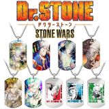 Dr.Stone Collier Pendentif Collier Acier Inoxydable Pendentif Homme Cadeau