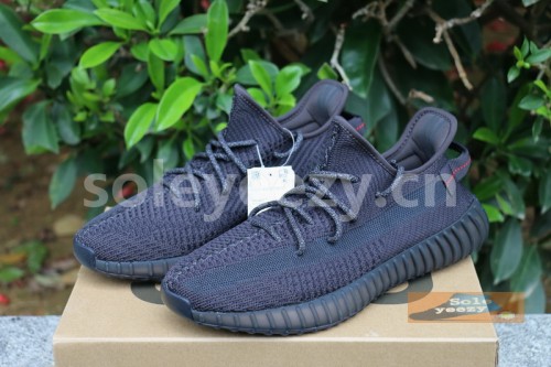 Authentic Yeezy Boost 350 V2 Black Static Non-Reflective