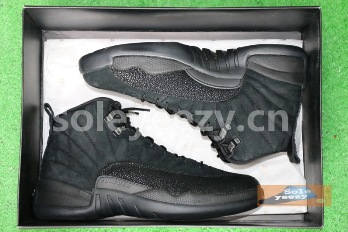 Authentic Air Jordan 12 OVO Black