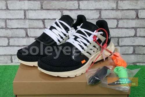 Authentic OFF-WHITE x Nike Air Presto Men