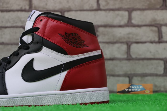 Authentic Air Jordan 1 Retro GS Black Toe