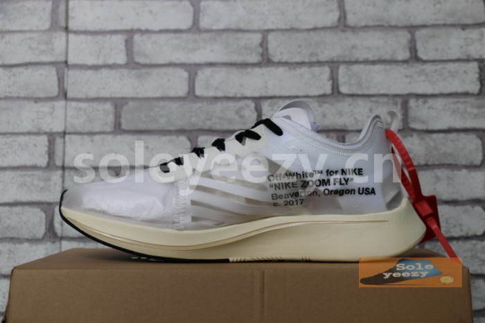 Authentic Off White x Nike Zoom Fly