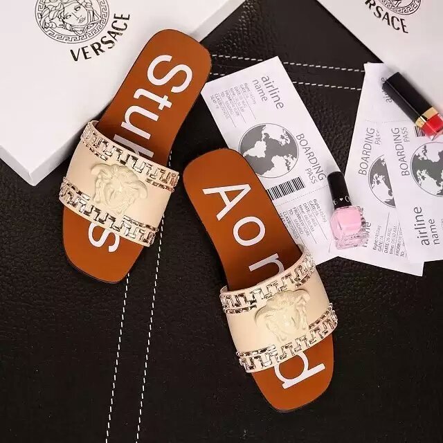 Versace women slippers 1:1 quality-011