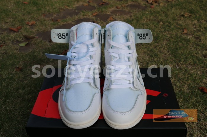 Authentic Off White x Air Jordan 1 White