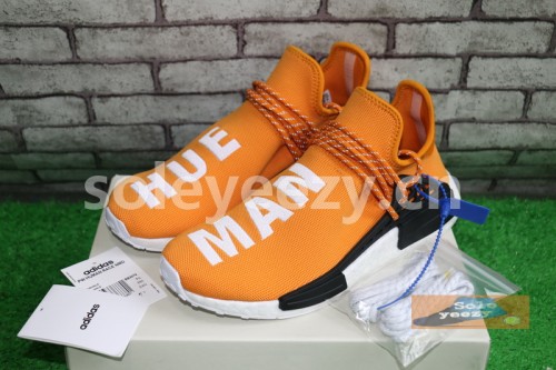 Authentic AD Human Race NMD x Pharrell Williams Orange