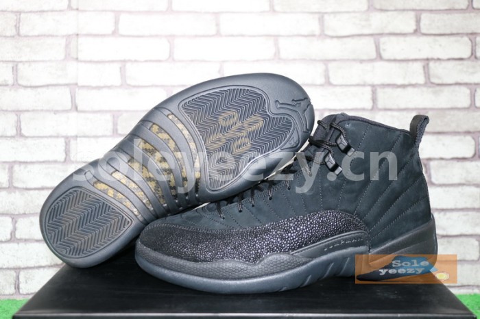 Authentic Air Jordan 12 OVO Black
