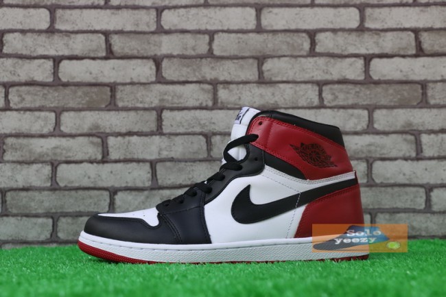 Authentic Air Jordan 1 Retro GS Black Toe