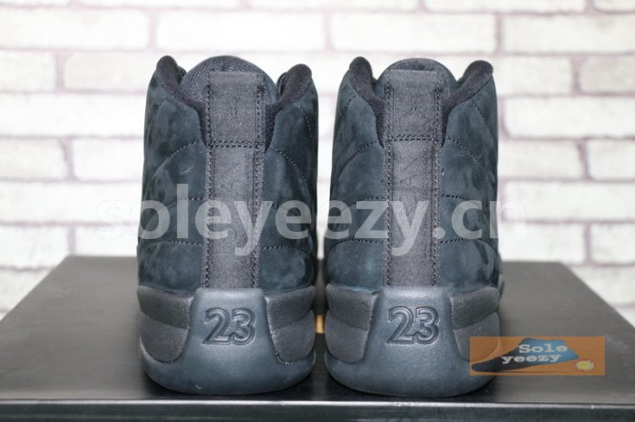 Authentic Air Jordan 12 OVO Black