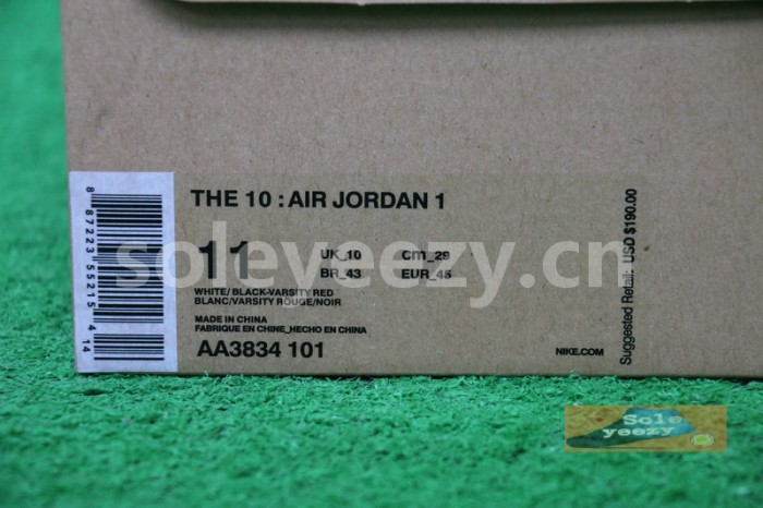 Authentic Off White X Air Jordan 1 Shoes