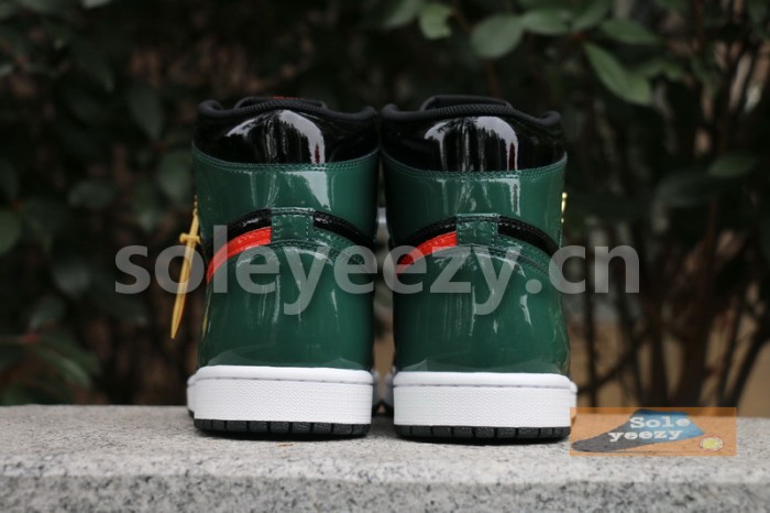 Authentic Solyfly x Air Jordan 1 Green