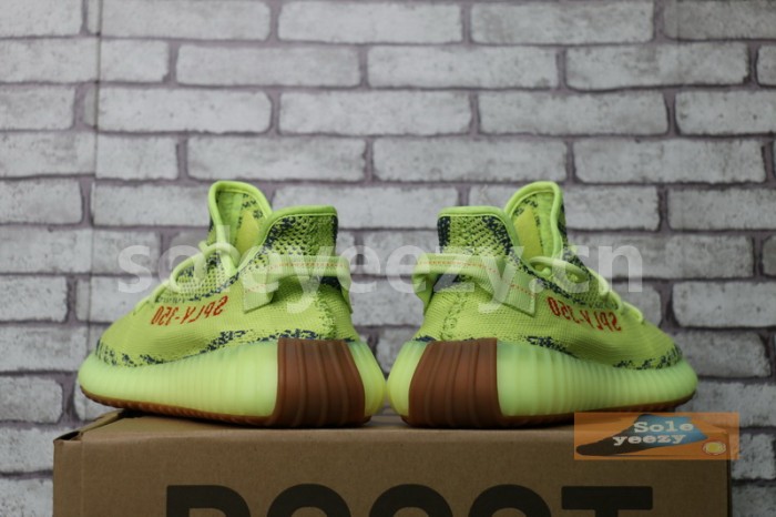 Authentic AD Yeezy 350 Boost V2  “Semi Frozen Yellow”