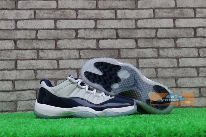 Authentic Air Jordan 11 Low “Georgetown” 2015