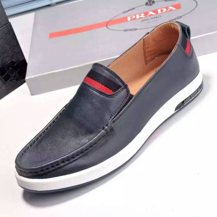 Prada men shoes 1:1 quality-127