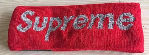 Supreme 17FW New Era Reflective Logo Headband 1:1 quality-004