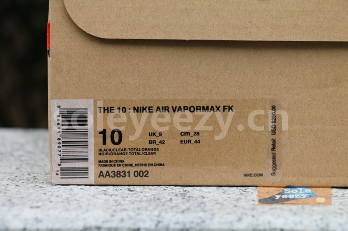 Authentic 2018 OFF-WHITE x Nike Air VaporMax 2.0