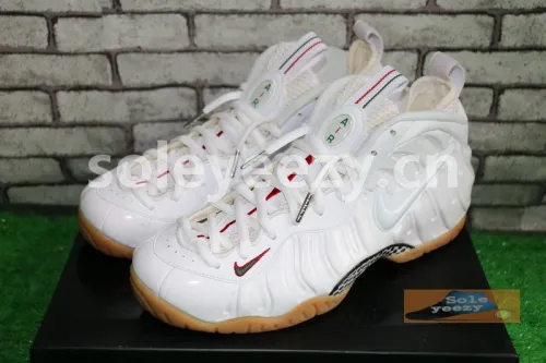 Authentic Nike Air Foamposite Pro “White G”