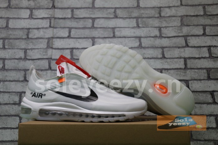 Authentic OFF-WHITE x Nike Air Max 97 Men