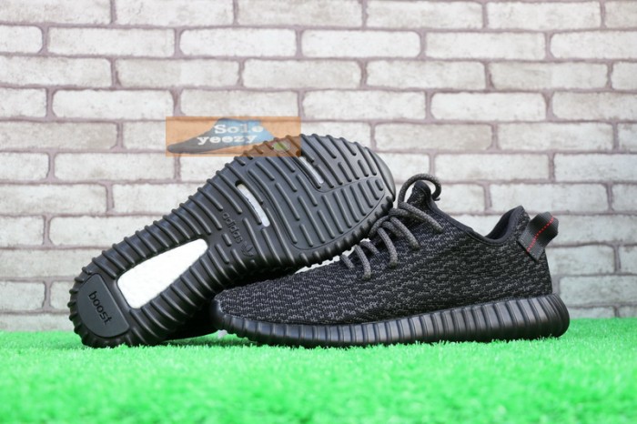 Authentic AD Yeezy 350 Boost “Pirate Black” Final Version  (with receipt)