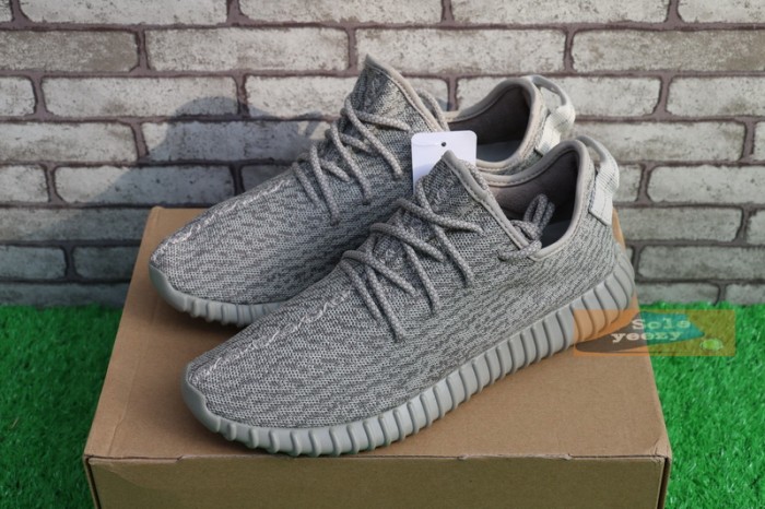 Authentic AD Yeezy 350 Boost “Moonrock” Final Version(with receipt)