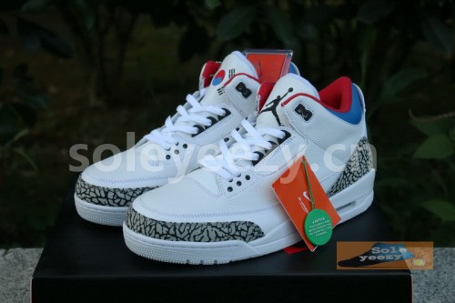 Authentic Air Jordan 3 Retro Seoul