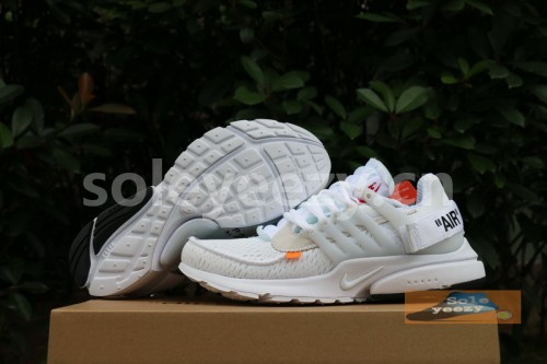 Authentic OFF-WHITE x Nike Air Presto White GS