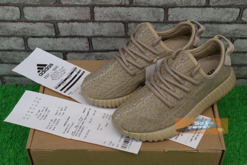 Authentic AD Yeezy 350 Boost “Oxford Tan” GS final version