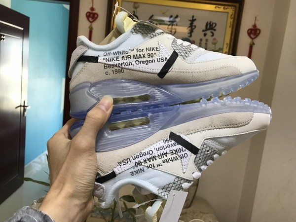 Authenitc OFF-WHITE x Air Max 90 GS