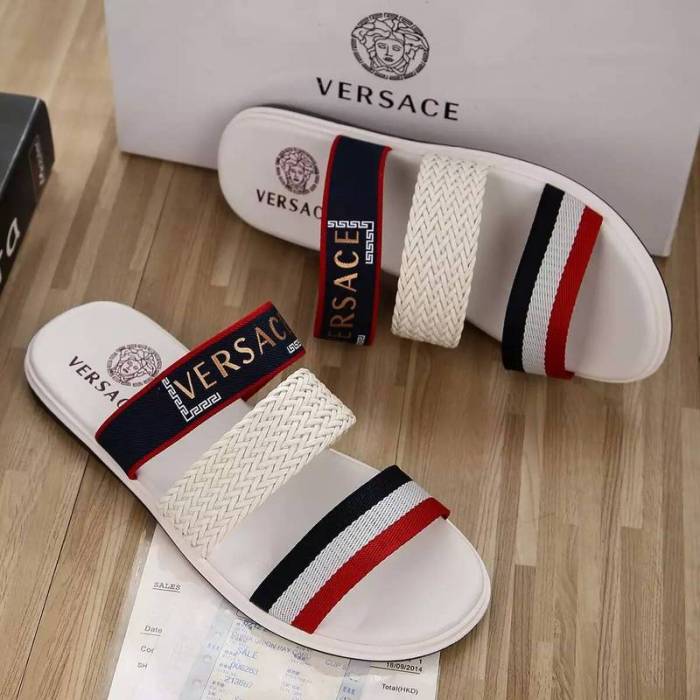 Versace men slippers AAA-050
