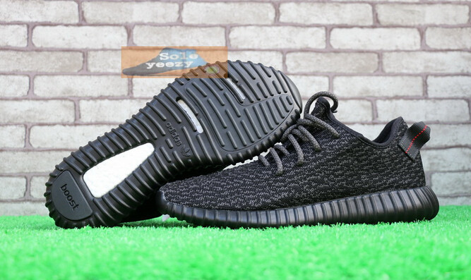Authentic AD Yeezy 350 Boost “Pirate Black” GS Final Version (with receipt)