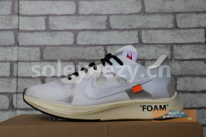 Authentic Off White x Nike Zoom Fly