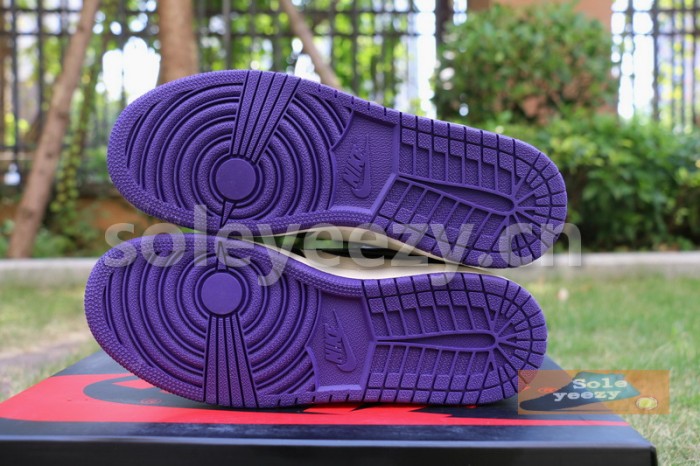 Authentic Air Jordan 1 “Court Purple”GS